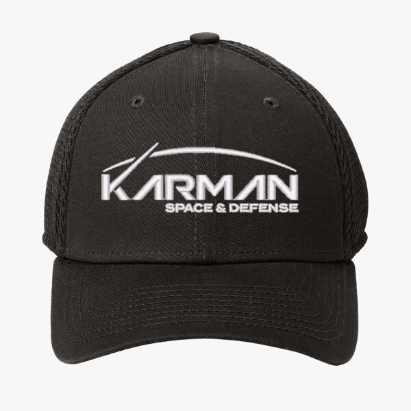 Karman Symbol Black Strecth Fit Cap Thumbnail